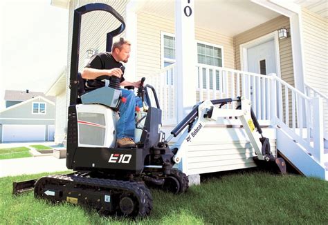 smallest bobcat mini excavator